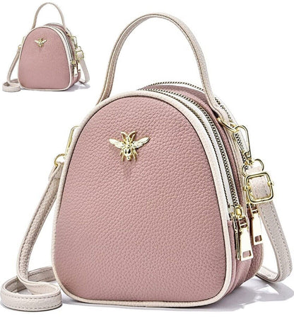 Women Shell Handbag Shoulder Crossbody Bag PU Satchel Quilted Purse Tote Gift