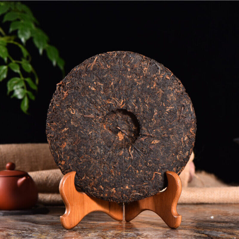 Yunnan Cooked Pu'er Tea Weight Loss Healthy Drink Memorial Pu'er Black Tea 357g