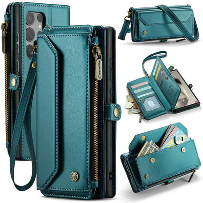 Crossbody for Samsung Galaxy S25 Ultra S25+ Plus Case Wallet with Card Holder