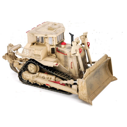 1/72 Israeli red D9R engineering armored bulldozer model