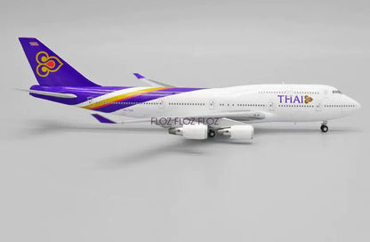 JC WINGS Thai Airlines for Boeing B747-400 HS-TGG 1:400 Aircraft Pre-built Model