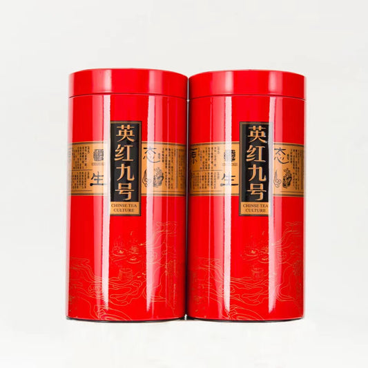 250g Yingjiu Black Tea Chinese Black Tea Benefits Can Package Organic Oolong Tea