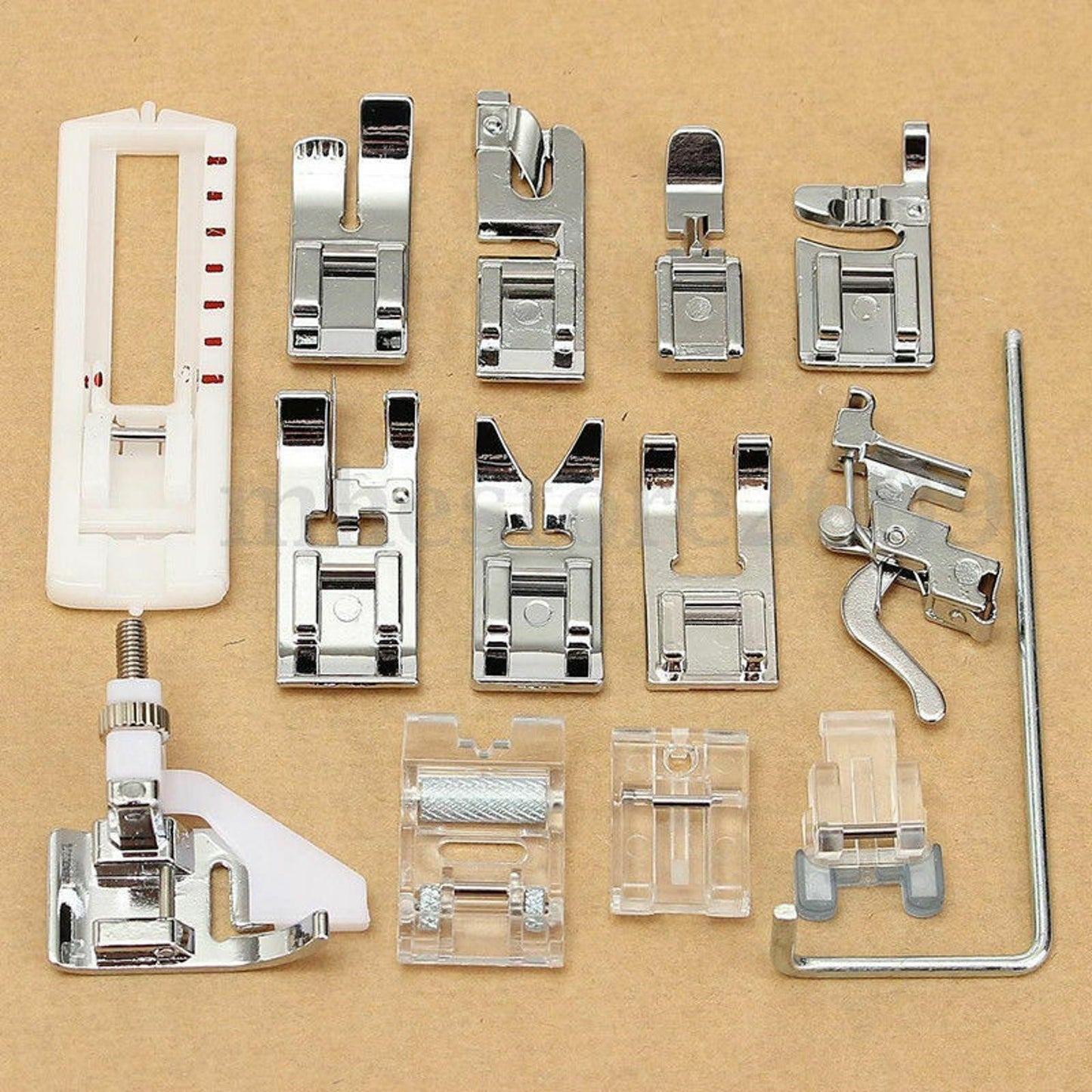 14Pcs Snap Presser Foot Set for VIKING HUSQVARNA Sewing Machines 335 330 325 E