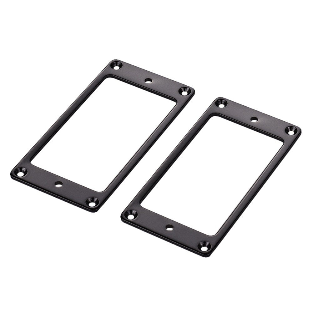 2 Pcs Iron Humbucker Pickup Mounting Ring With Srcews For Les Paul LP Parts