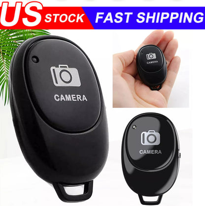 1~10x Camera Shutter Wireless Bluetooth Button Remote Control for Android Apple