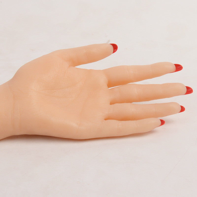 A Pair Simulation Hand Model Silicone Prosthetic Teaching Shooting Display Props