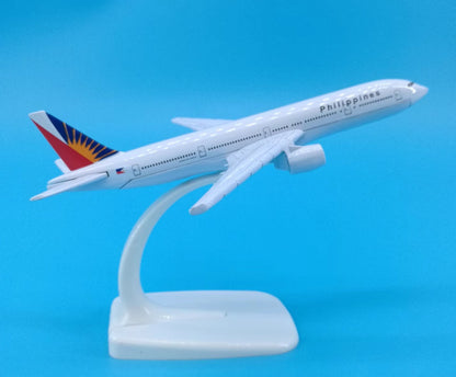 16cm Philippines BOEING 777 Passenger Airplane Diecast Aircraft Plane Model