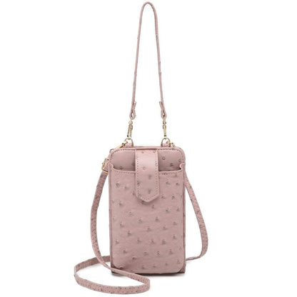 New Crossbody Bag Leather Strap Purse Clutch Bags Phone Bag Mutifunction Wallet