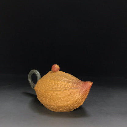 Chinese Yixing Zisha Clay Handmade Exquisite Teapot （苦尽甘来 底款：如图）