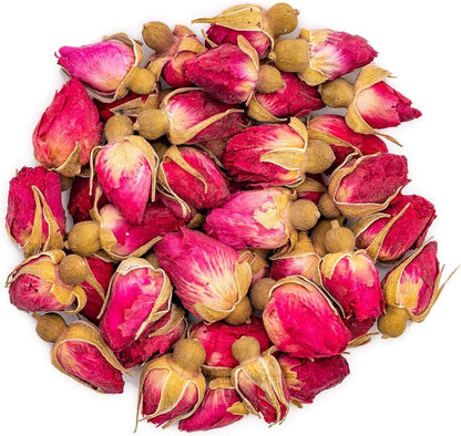 Pingyin Red Rose Buds Tea Dried Herb, Chinese Rose Herbal Tea Flower Buds 250g