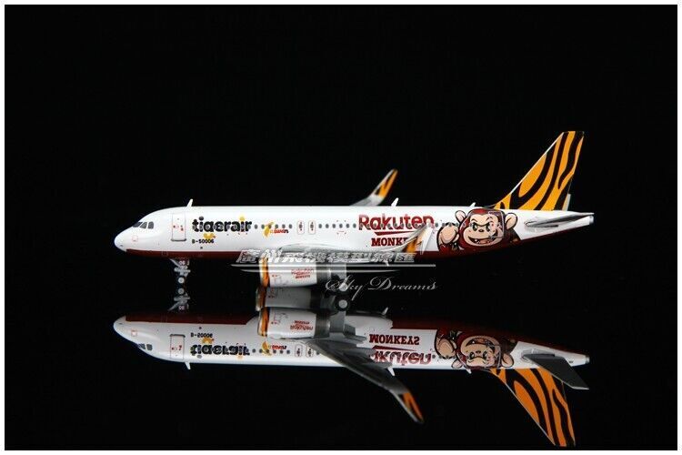 1:400 JC Wings Tigerair AIRBUS A320 Passenger Airplane Diecast Aircraft Model