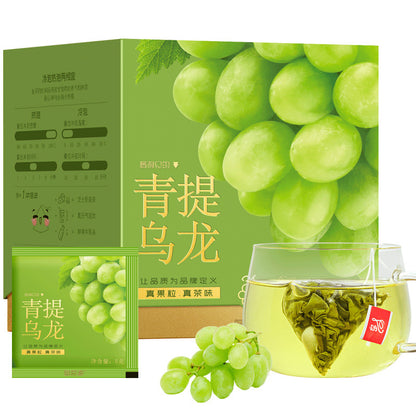 Grape Oolong Tea 75g /15 Bags Green Oolong Tea Herbal Tea Fruit Tea