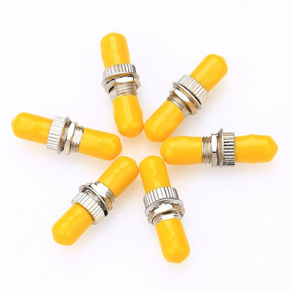 10pcs ST Fiber Optic Adapter Coupler Flange ST-ST Singlemode Fiber Connector