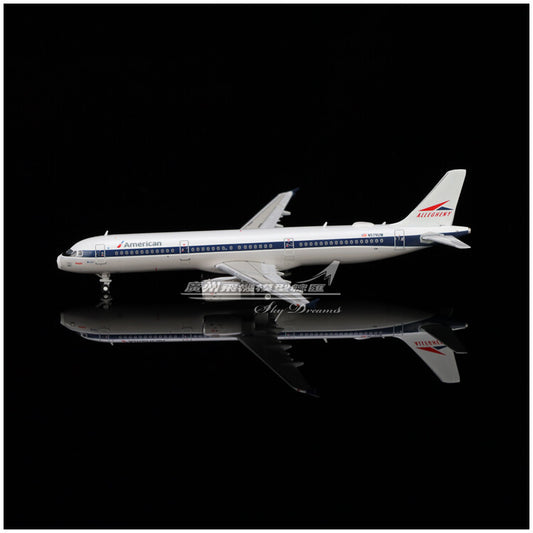 1:400 GeminiJets American AIRBUS A321 Passenger Airplane Diecast Aircraft Model