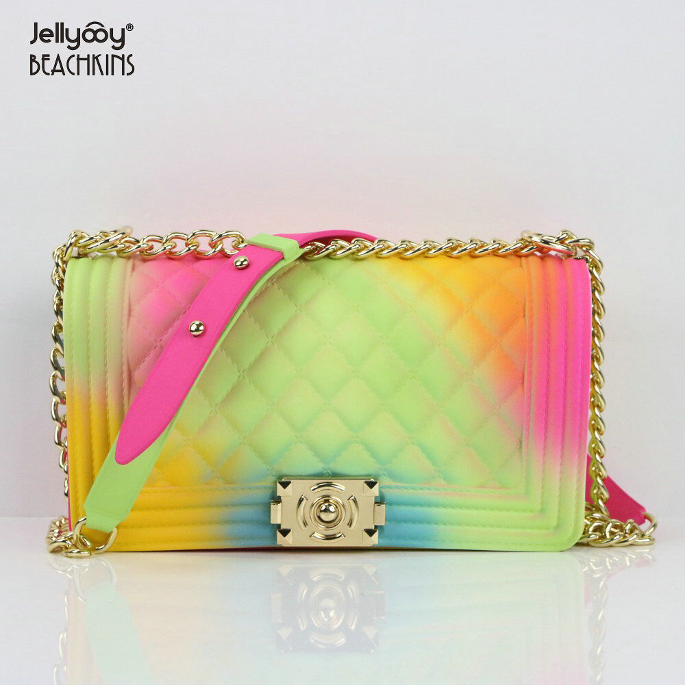 Handbags Women Jelly Shoulder Bag Women's Cluth Tote Ladies Crossbody Bags