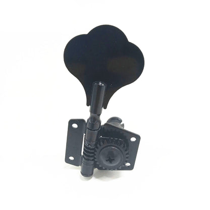Black/Sliver Zinc Alloy Bass Guitar Tuners Tuning Pegs Keys Machine Heads Gear