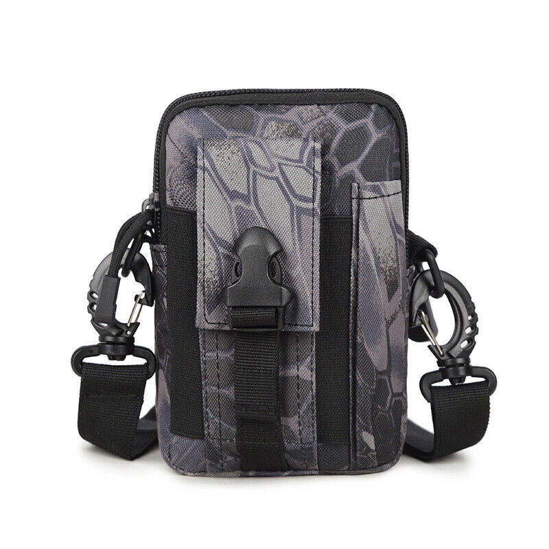 Multi Functional Tactical Molle Waist Bag Waist Fanny Pack with Crossbody Strap