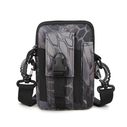 Multi Functional Tactical Molle Waist Bag Waist Fanny Pack with Crossbody Strap