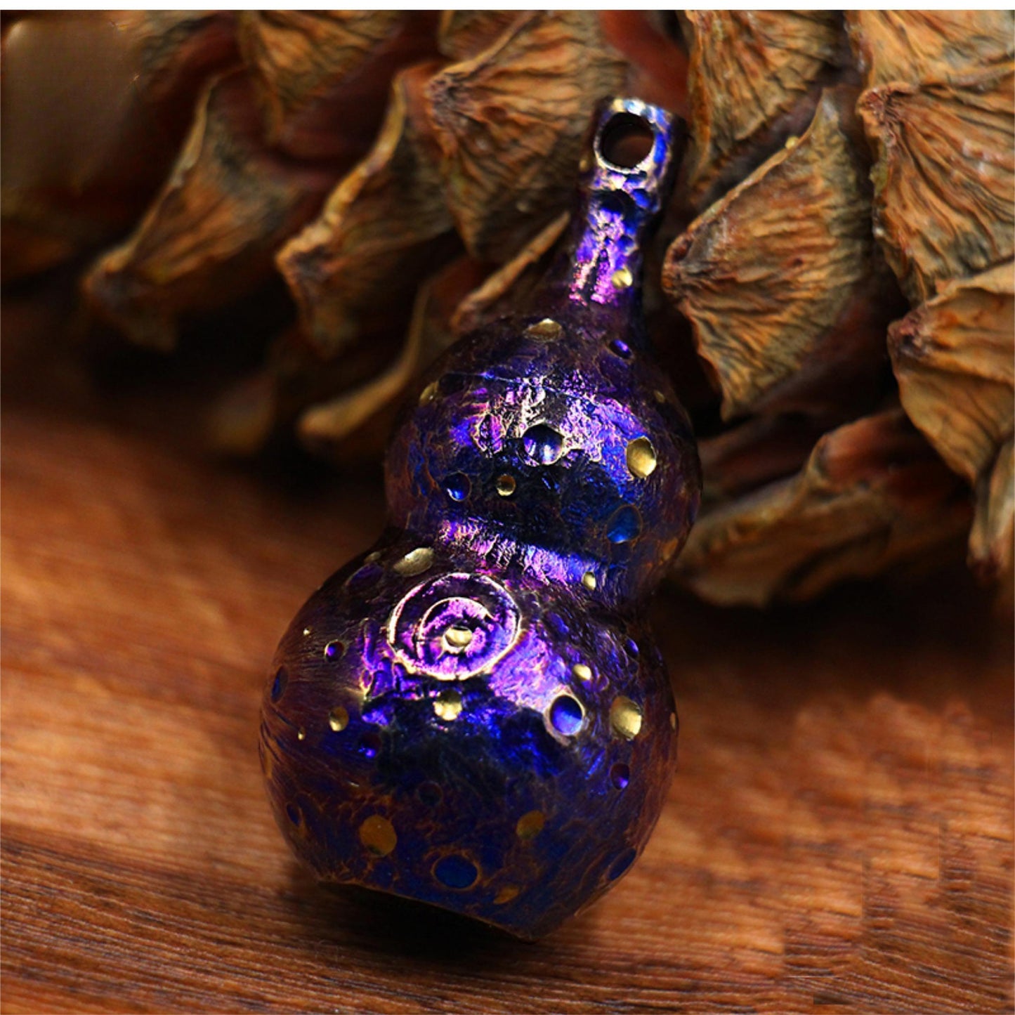 Pure Titanium Waterproof Pill Holder Case Container EDC Keychain Pendant Gift