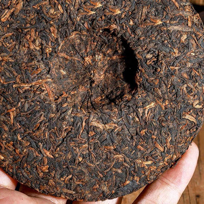 Yunnan Puerh Tea Old Tree Tea Cake Ripe Tea 100g
