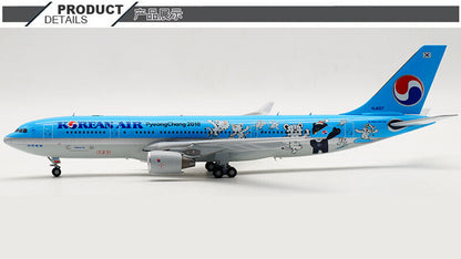 1:200 30CM JC WINGS KOREAN AIR AIRBUS A330-200 Passenger Airplane Diecast Model