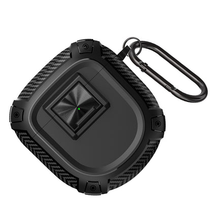 Black Shockproof Case Cover w/ Clip For Bose QuietComfort Earbuds II/Ultra qq