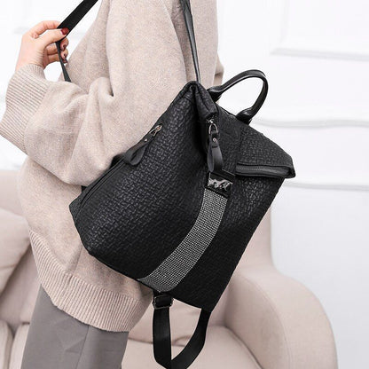 Fashion Waterproof Nylon Backpack Shoulder School Bag Rucksack Travel 28*14*30CM