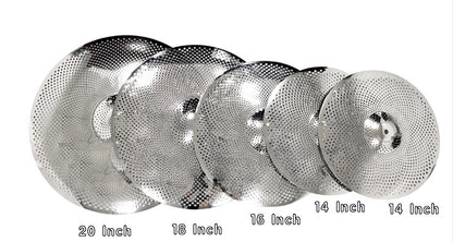 5pcs New Low-volume Silent Cymbals with Long-sleeved Cymbals(Gold)