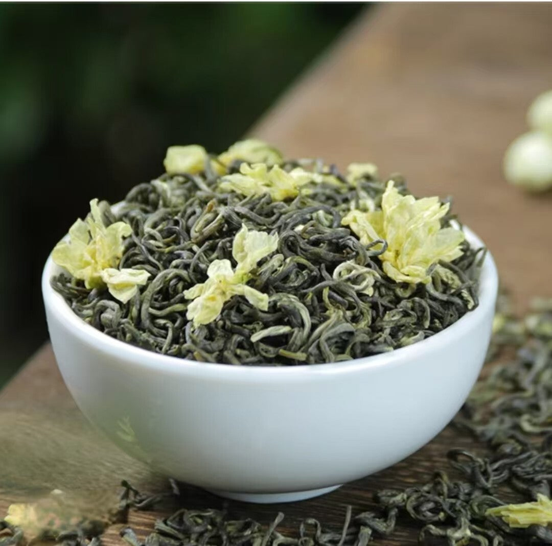 500g Moli Piao Xue Jasmine Snow Tea -Dancing Petals Visual Brew China green tea