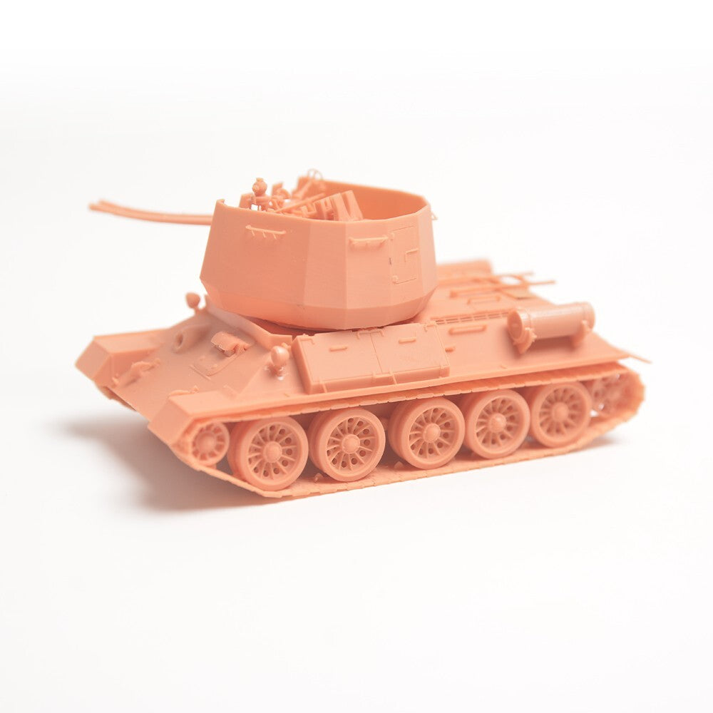 SSMODEL SS72751 1/72 Military Model Parts Soviet T-34 Anti Aircraft Tank