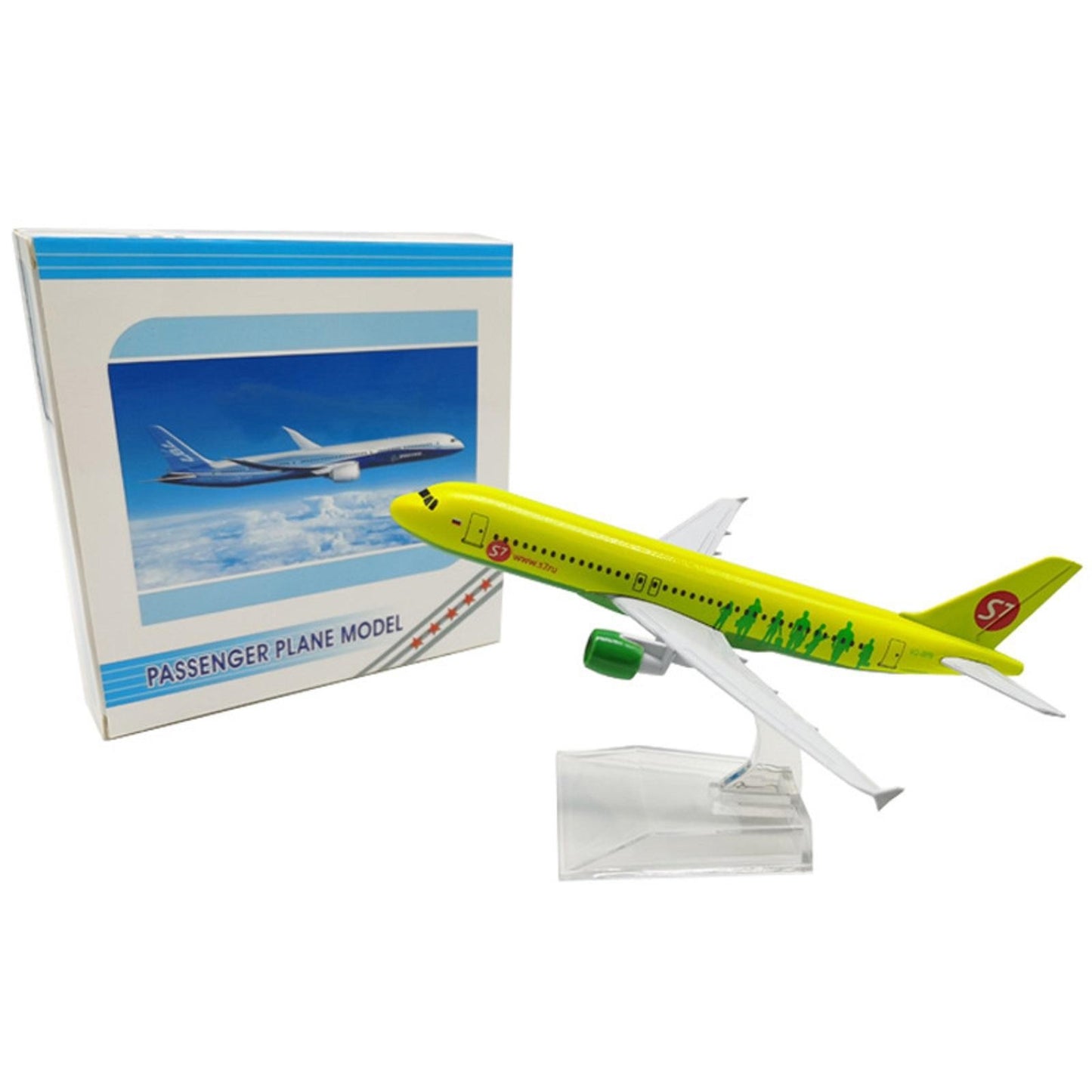 1/400 16cm Russia Air Siberia S7 A320 Airplane Model Diecast Aircraft Display B