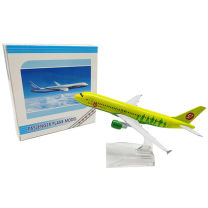 1/400 16cm Russia Air Siberia S7 A320 Airplane Model Diecast Aircraft Display B