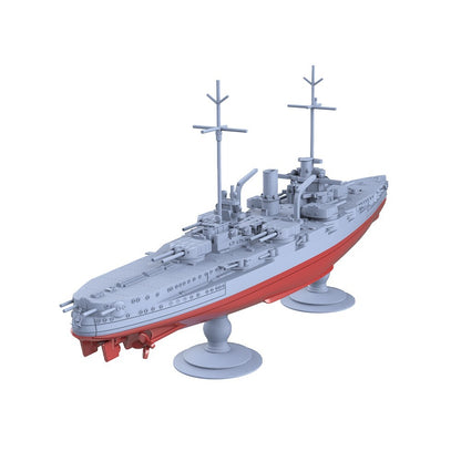 1/3000 Military Model Kit SMS Nassau Class Westfalen Battelship Full Hull