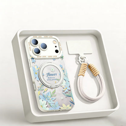 360° Rotating Stand Magnetic Phone Case for iPhone 17 ProMax/15/16/14 Phone Case
