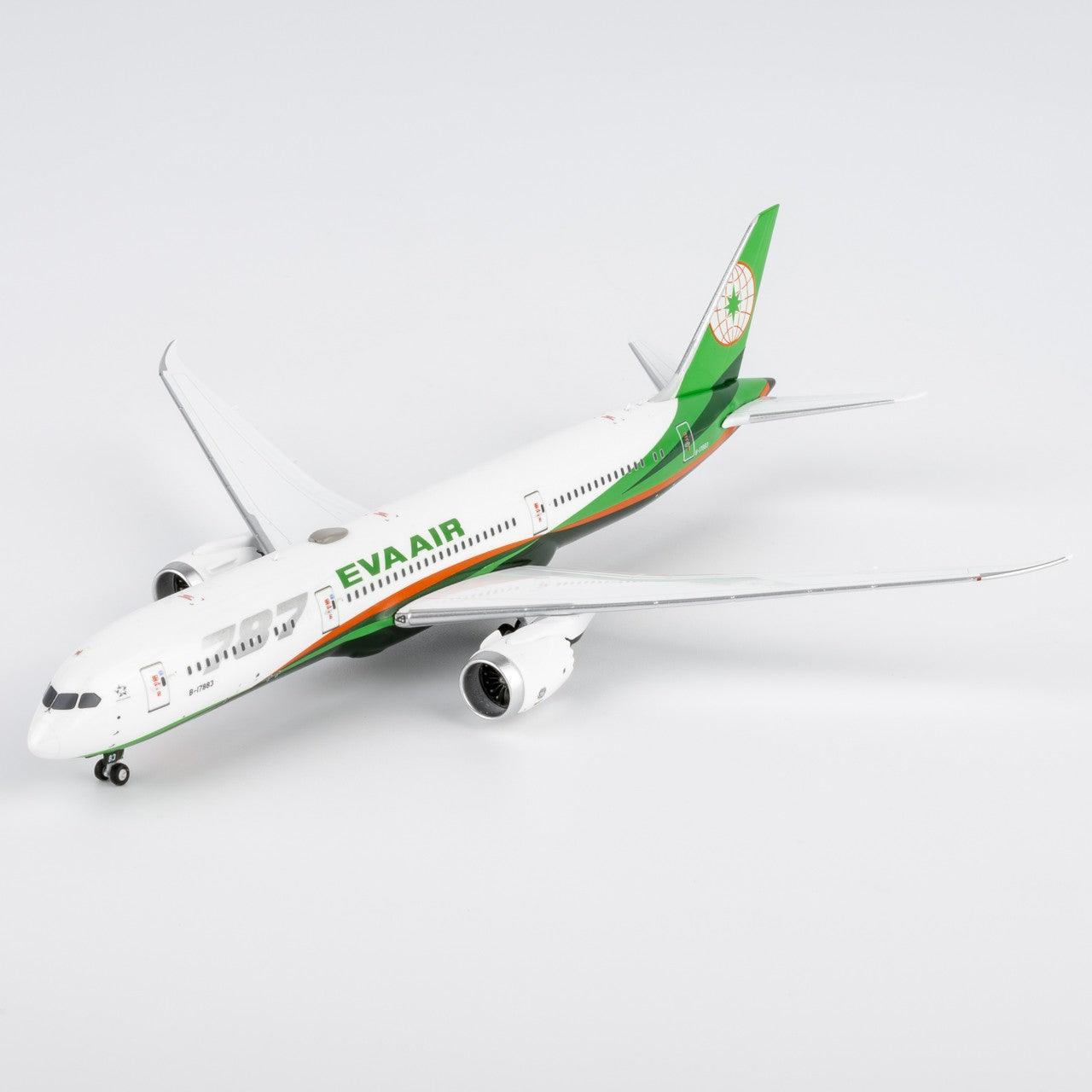 1:400 NGmodels EVA Air B787-9 B-17883 Passenger Airplane Diecast Plane Model