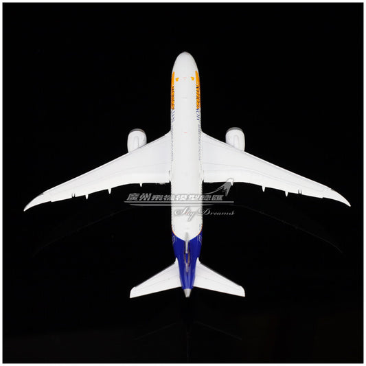 1:400 JC Wings Mongolian Airlines BOEING 787-9 Airplane Flap Down Diecast Model
