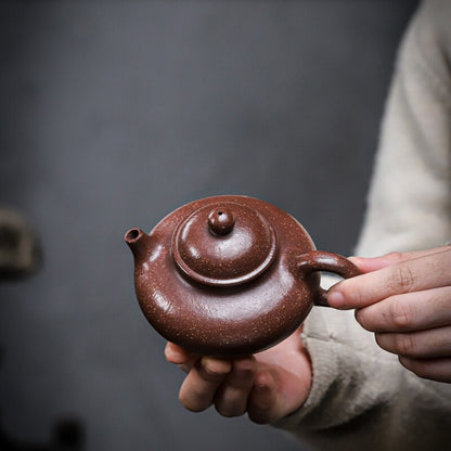 180cc True Yixing Zisha Clay Tea Pot Handmade Master Pot Marked Chinese Teapots