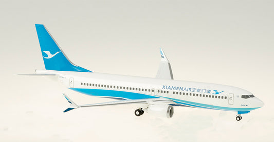 1:200 Hogan XIAMENAIR BOEING 737 MAX 8 Plane Airplane ABS Plastic Aircraft Model