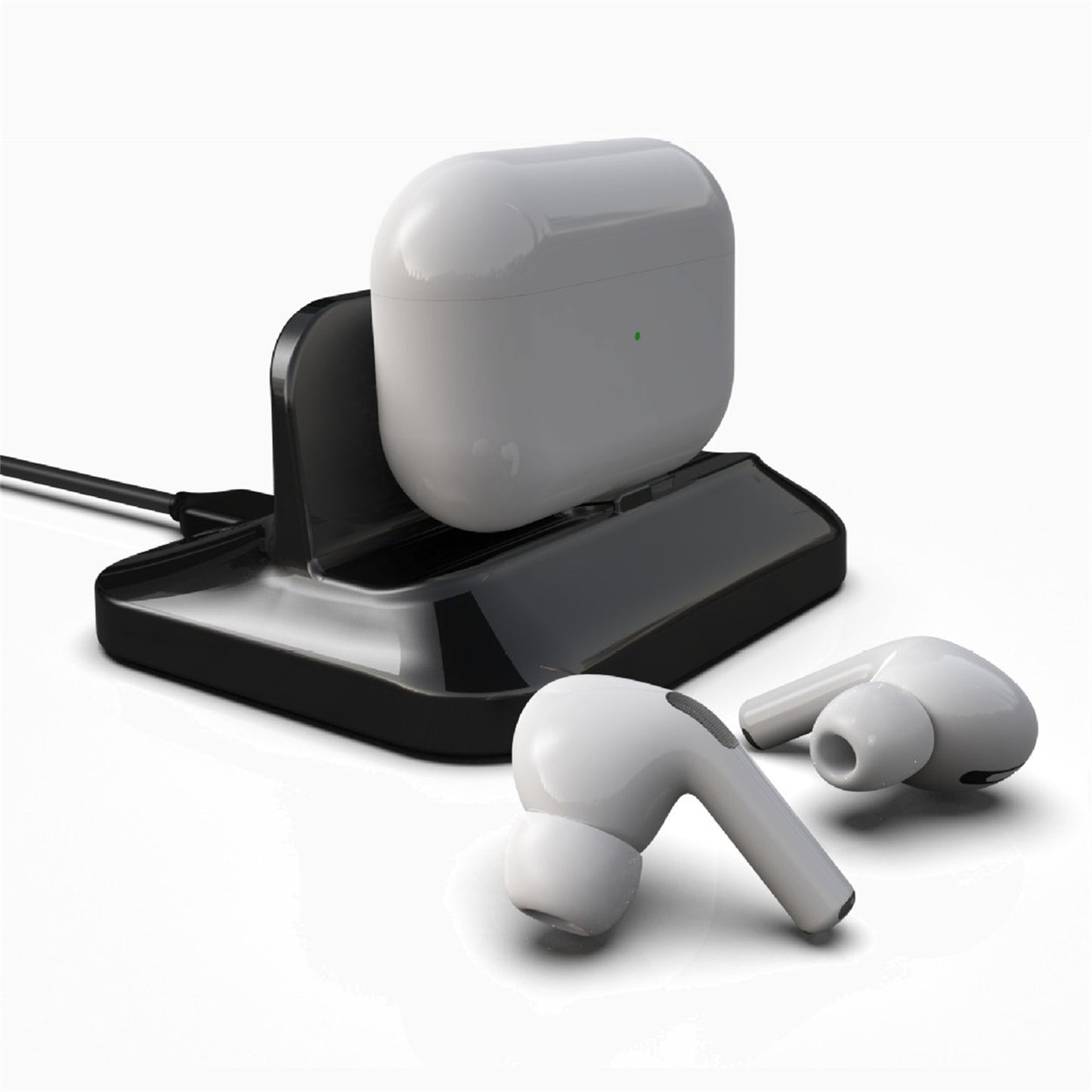 3 In 1 Usb Docking Station Desktop Stand Charging Converter For Mircro Phone