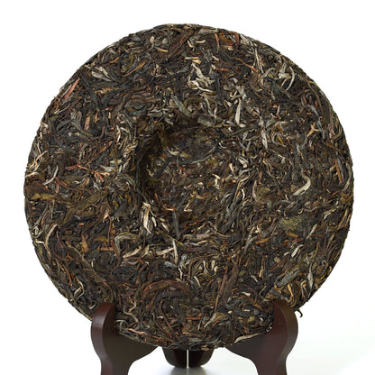 2015 Year 357g Yunnan Yiwu Ancient Tree Wild Puer Tea Pu-erh Puerh Tea Raw Cake-