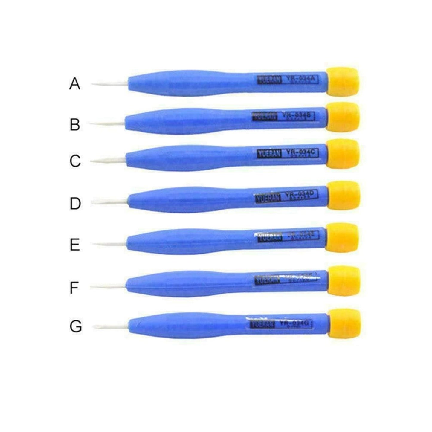 7 Pack Hard Non-Magnetic&Static Screwdriver Kit Plastic Set Repair Tool Cer C1A5