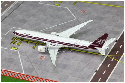 1:400 JC Wings QARAR BOEING 777-300ER Passenger Airplane Diecast Aircraft Model