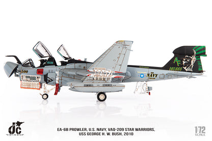 1:72 JC Wing EA-6B PROWLER.U.S.NAVY,VAQ-209 2010 Fighter Diecast Aircraft Model