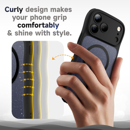 For Iphone 17 Pro Max Case for Women Girls,【Compatible with Magsafe】,【Camera Con