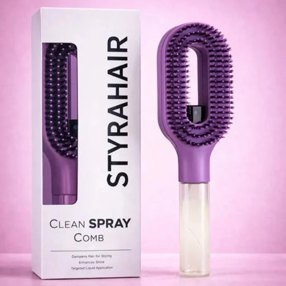 2-in-1 Detangling Spray Comb, Styling Comb, Anti-Frizz Spray Comb