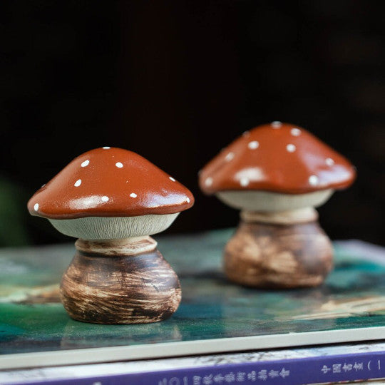 Purple Clay Tea Pet Simulated Mushroom Tea Accessories from YiXing