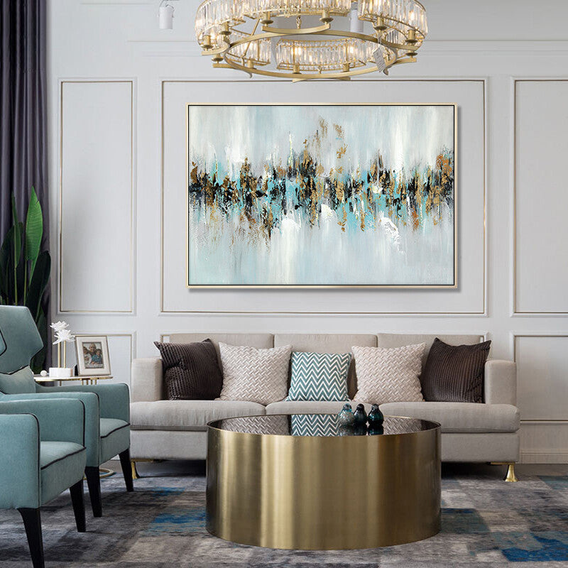Hand Painted Oil Painting Abstract Landscape Paintings On Canvas Wall Art