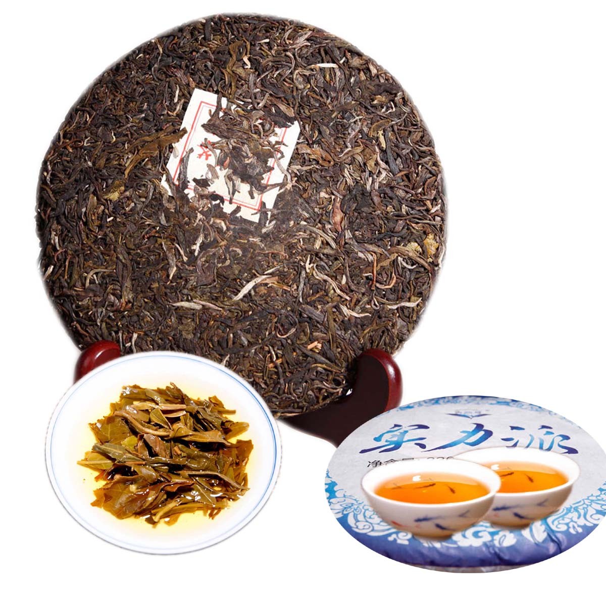 Pu Erh Tea cha Puerh Organic Tea Cake Food Green Tea Sheng Cha China Yunnan 330g