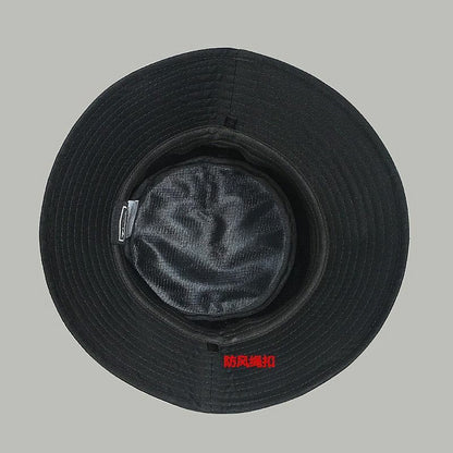 Sun Hats Man Women Blank Fisherman Pure Cotton Cap Plus Size Bucket Flat Adult