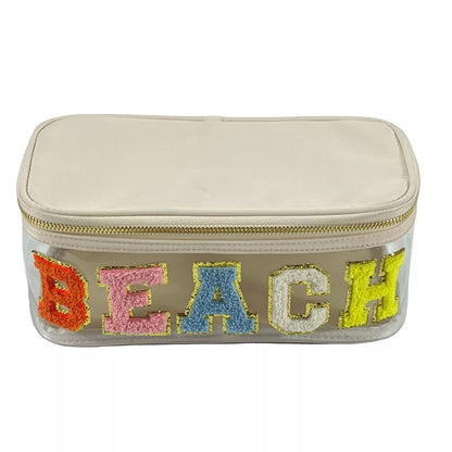 Waterproof Nylon Toiletry Bag Cosmetic Makeup Travel Toiletry Beauty Organizer